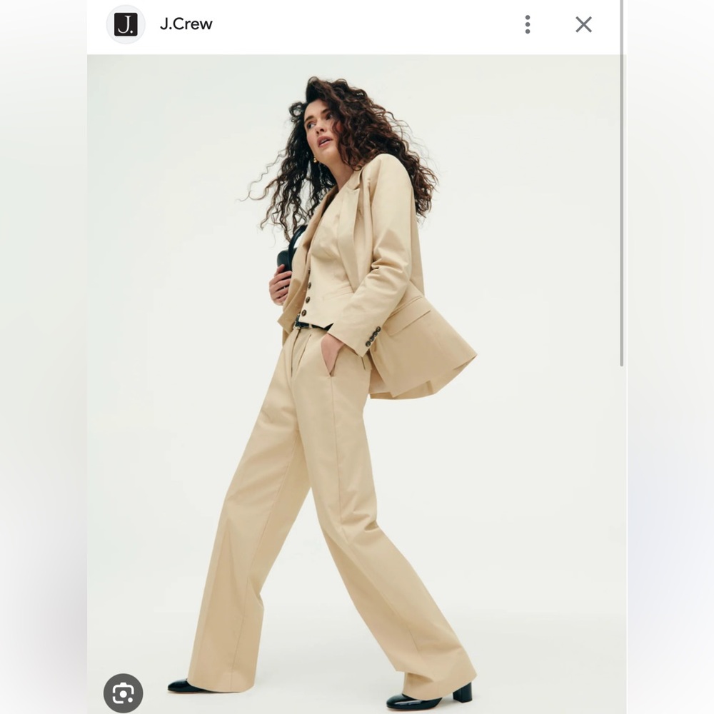 J.crew Straight-leg essential pant in lightweight chino
